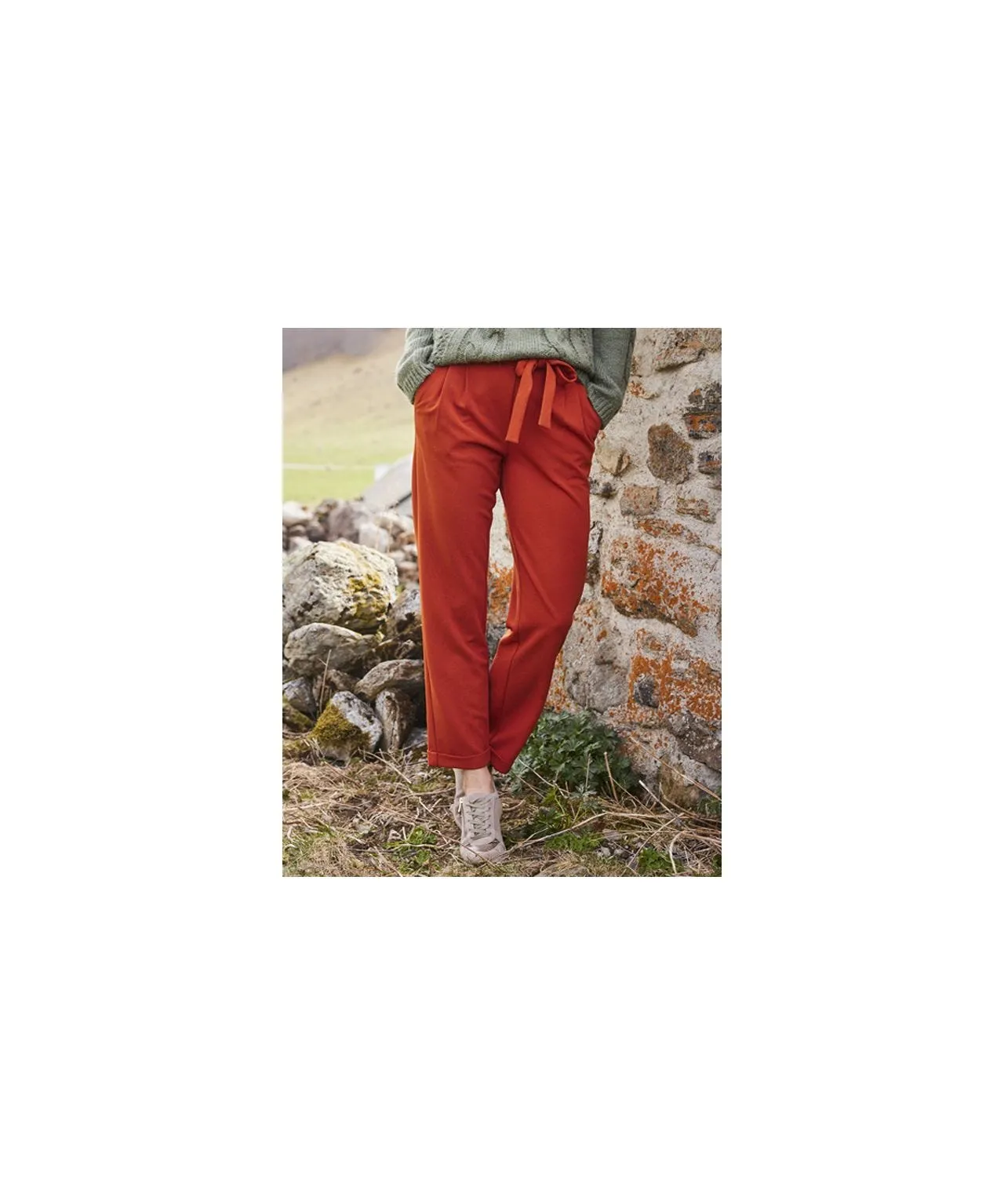 7-8 Jersey Stretch Trousers