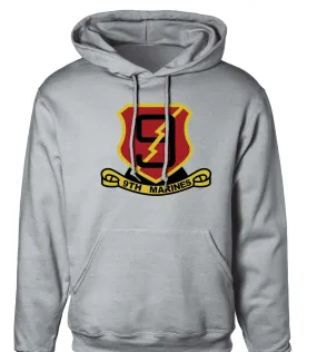 9th Marines Regiment Hoodie