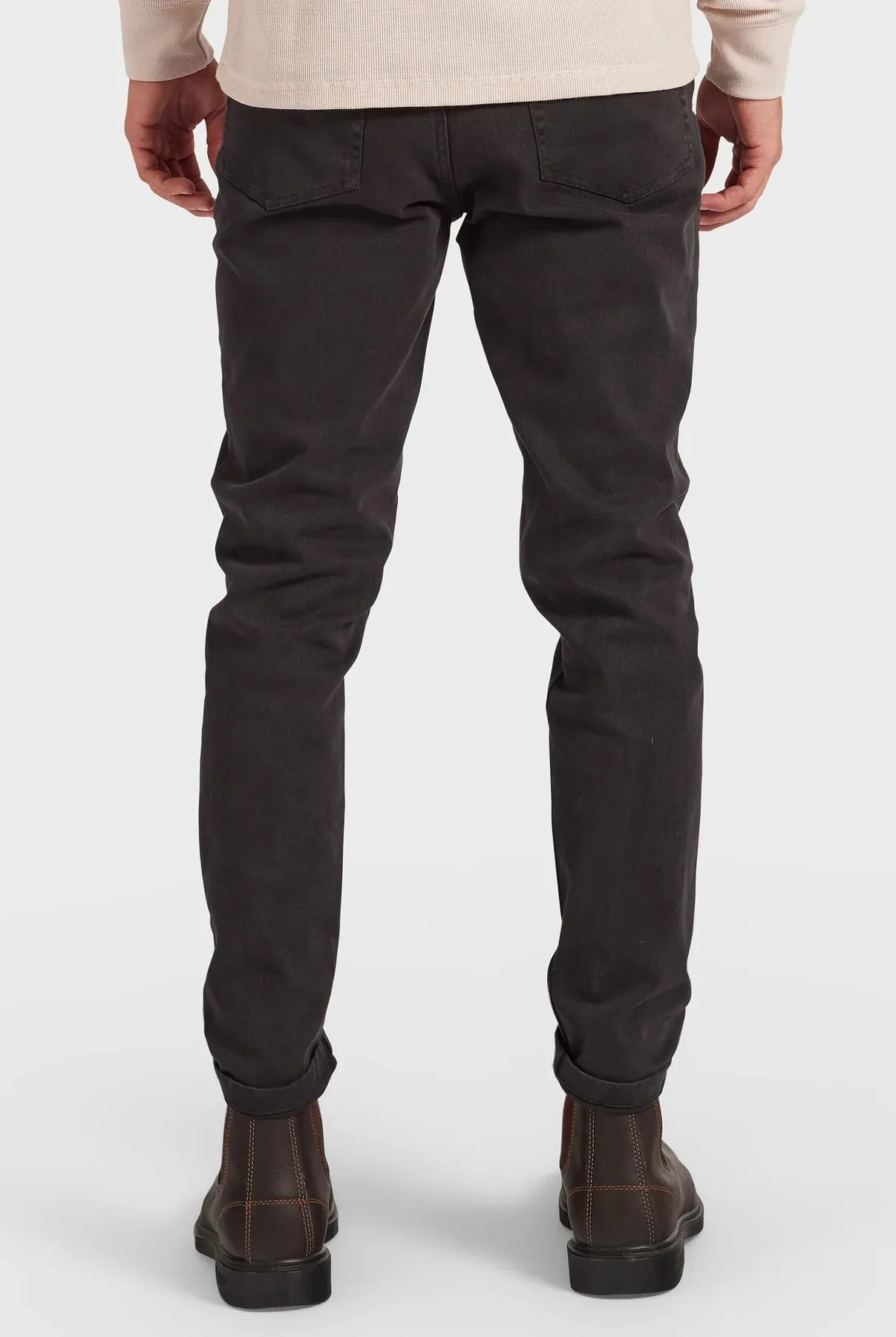 Academy Brand Jack 5 Pocket Washed Black Pants