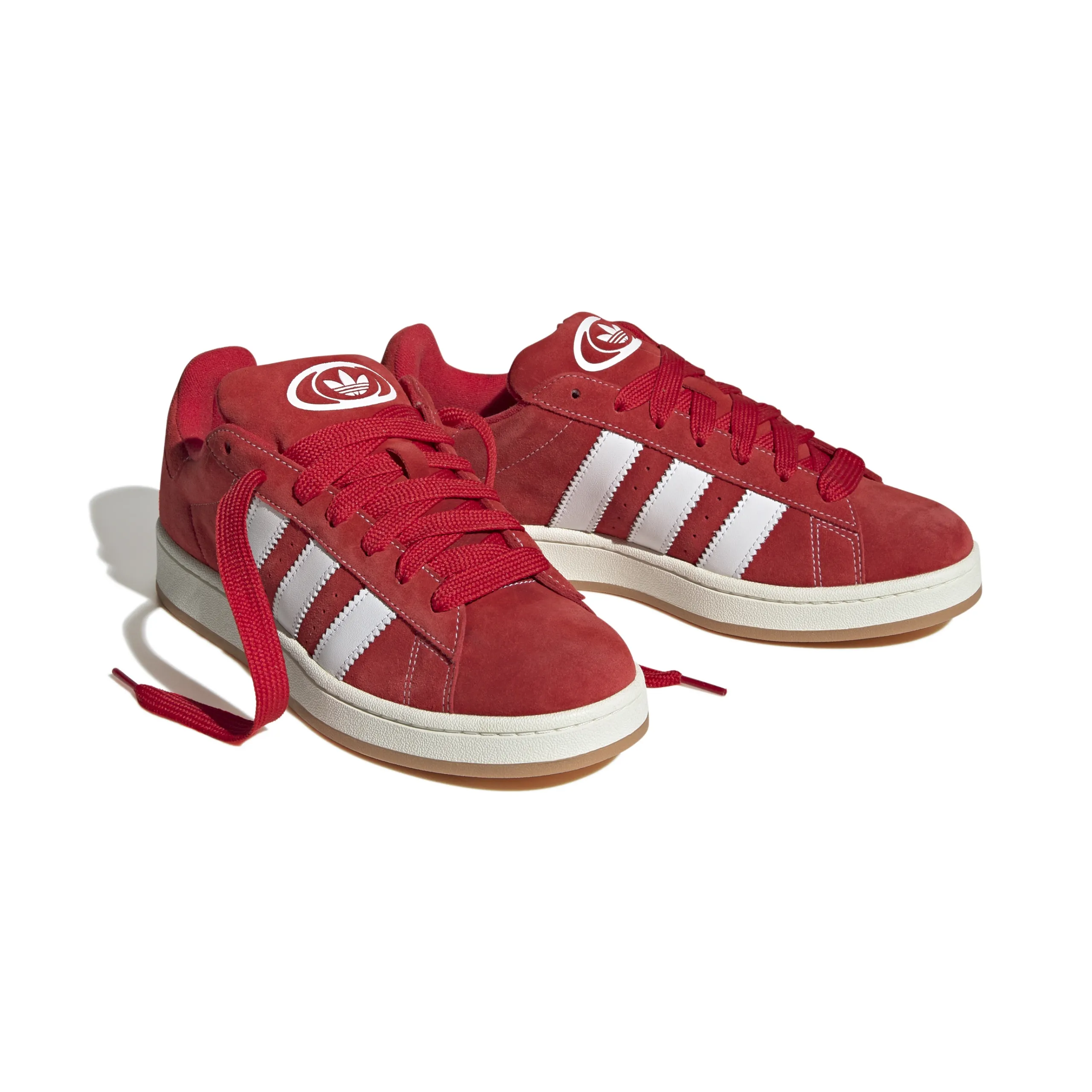 Adidas Campus 00's Shoes - Scarlet / Cloud White / Off White