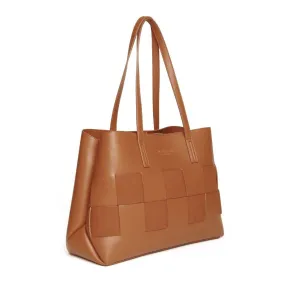 Alice Wheeler Milan Tan Tote Bag