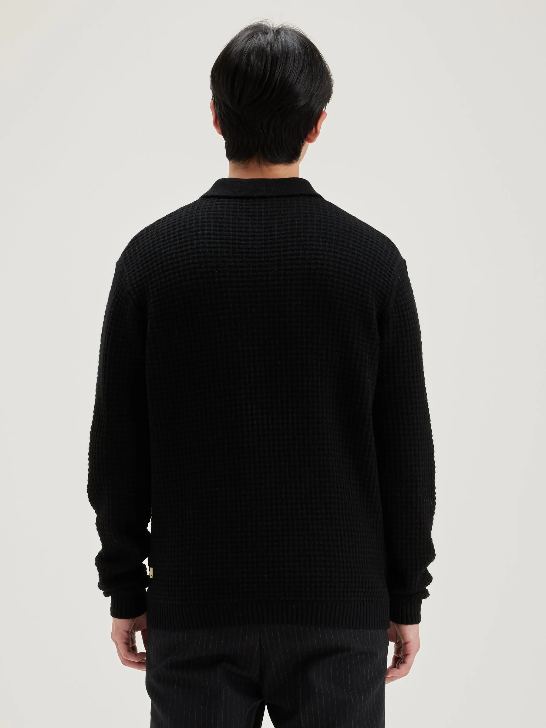 ALLOS Men's Black Sweater - Size 242