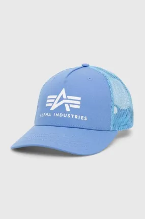 Blue Alpha Industries baseball cap