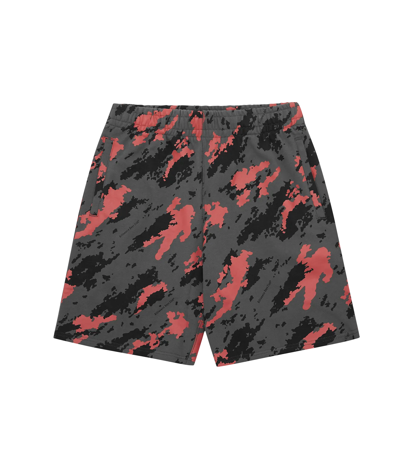 A O CAMO PRINT SHORTS GREY