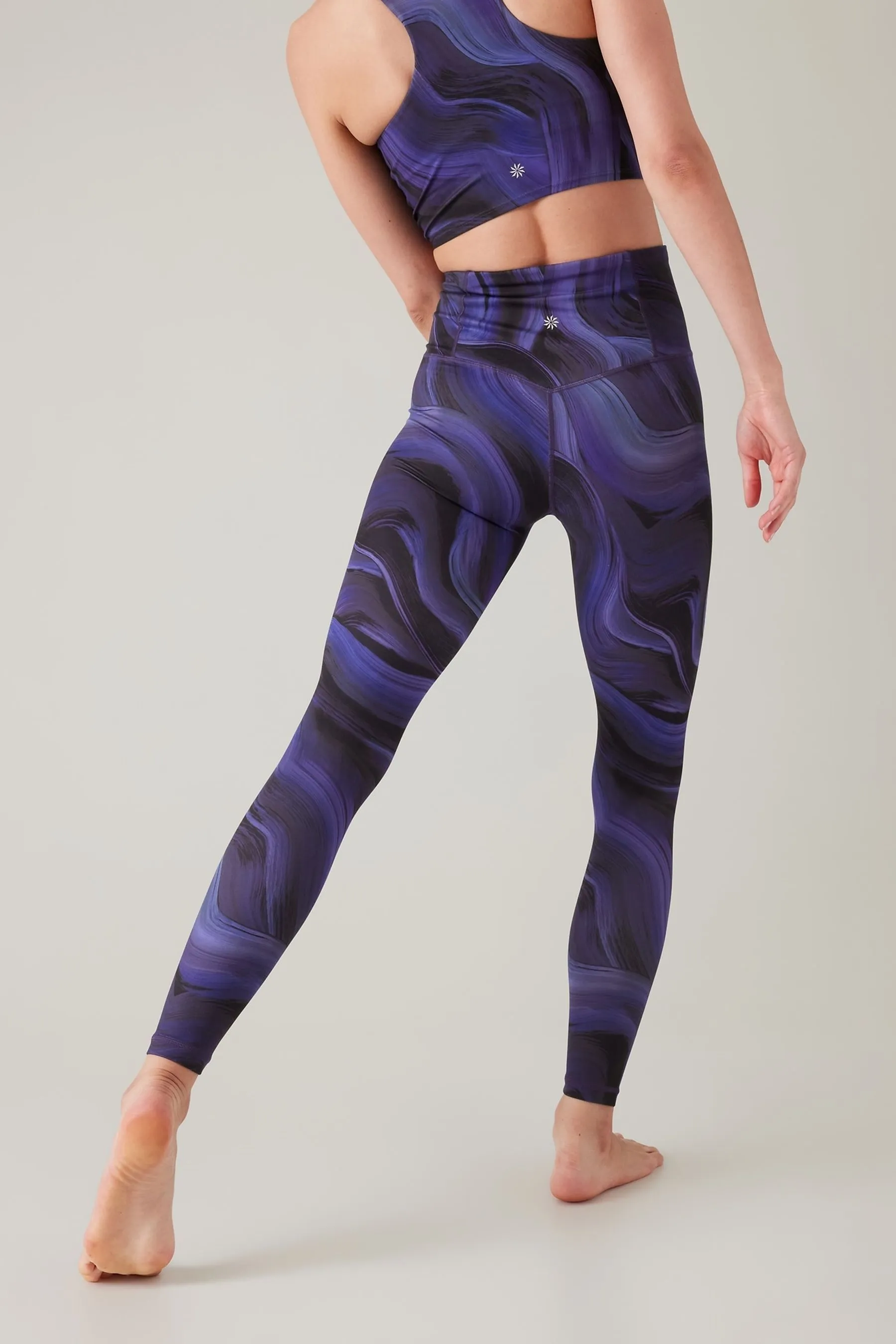 Athleta Purple Elation Leggings - Purple Yoga Leggings for Women