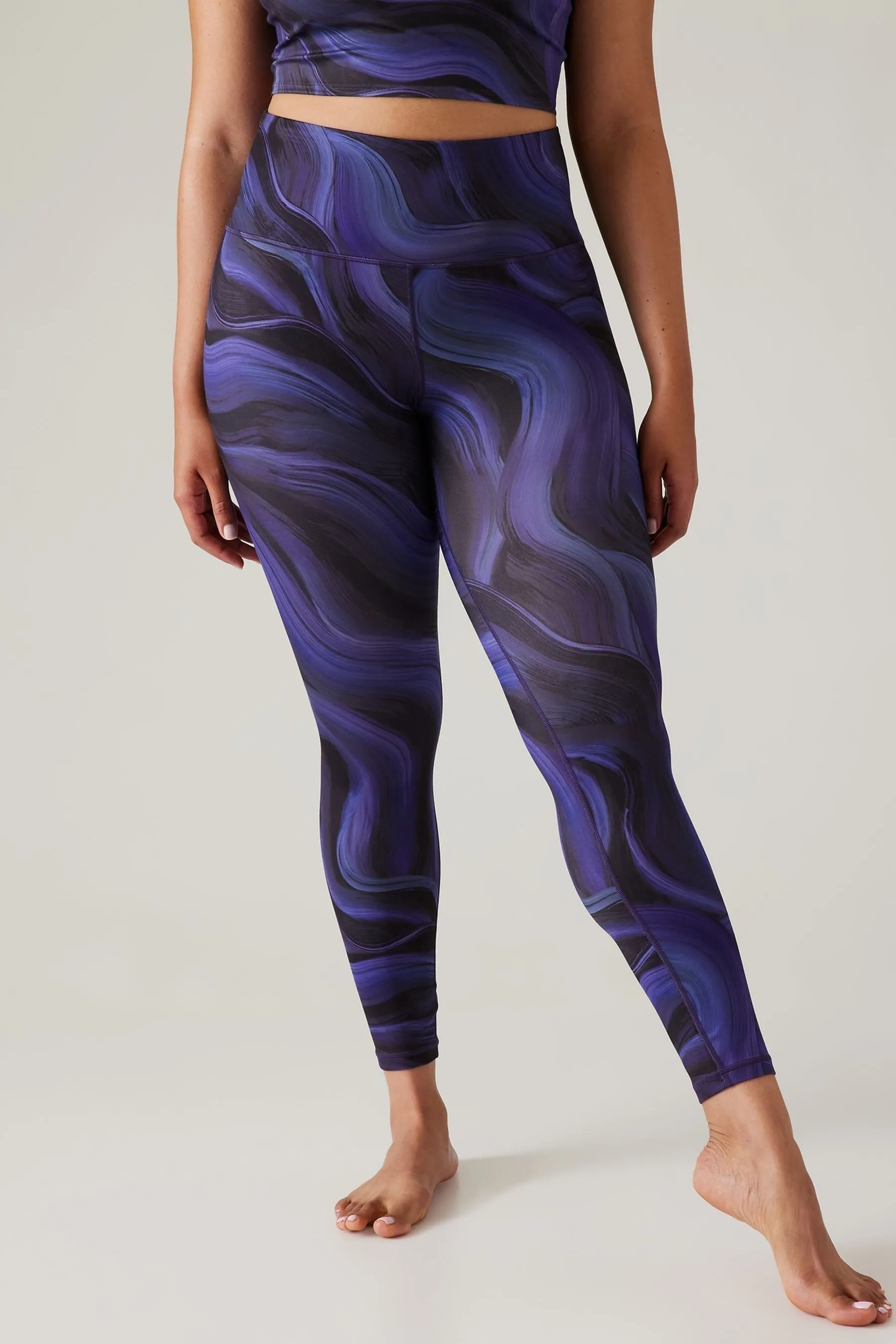 Athleta Purple Elation Leggings - Purple Yoga Leggings for Women