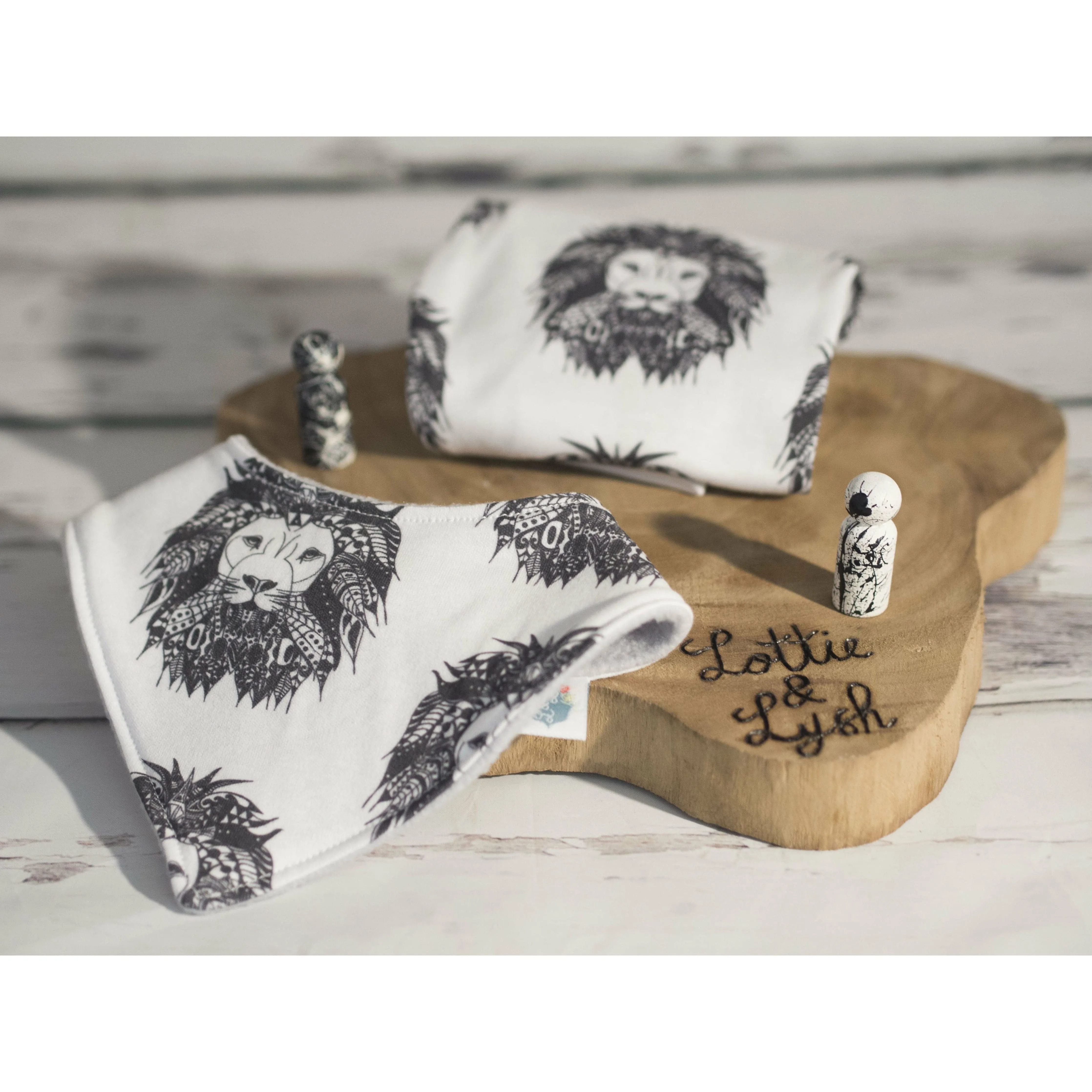 Aztec Lion Print Children's Leggings