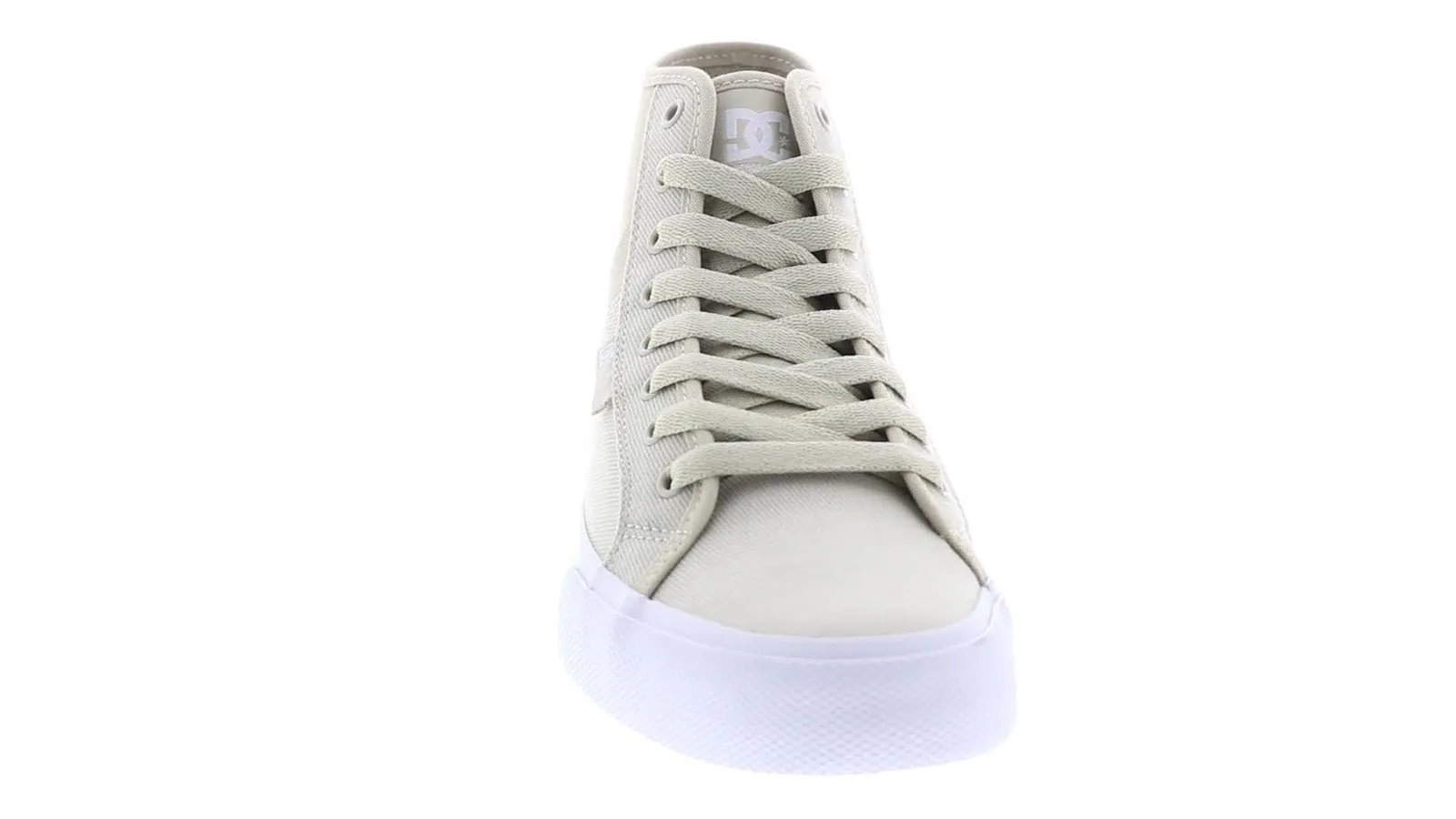 Beige Skate-Inspired Sneakers Shoes for Men DC Manual HI TX SE ADYS300644-TKA0