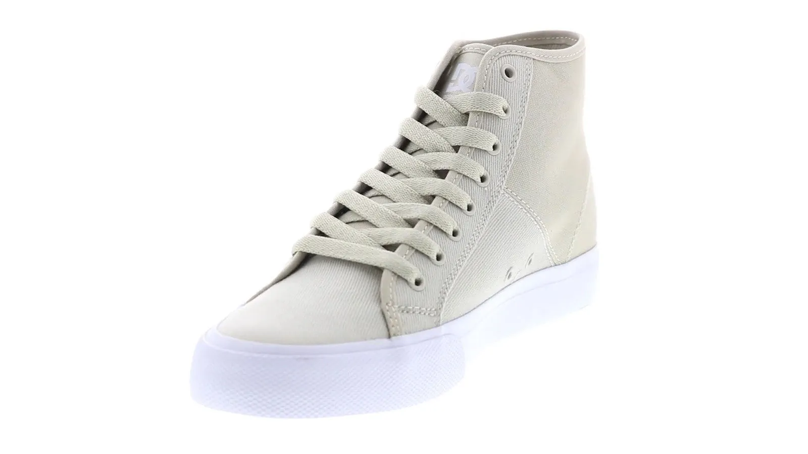 Beige Skate-Inspired Sneakers Shoes for Men DC Manual HI TX SE ADYS300644-TKA0