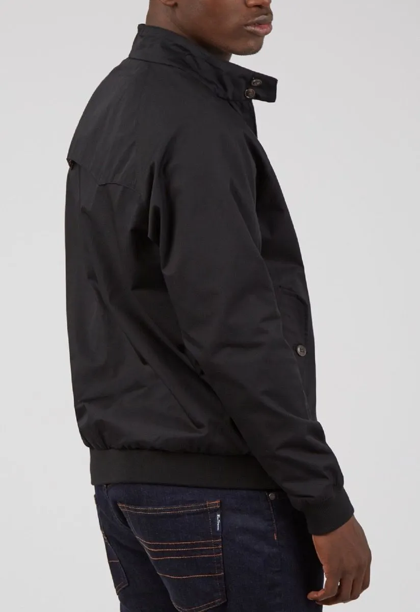 Ben Sherman Dark Navy Casual Harrington Jacket