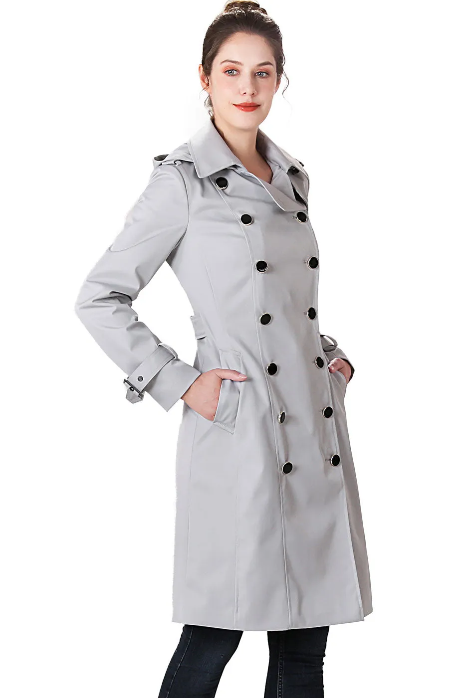 BGSD Women Waterproof Trench Coat Karla - Shop Now