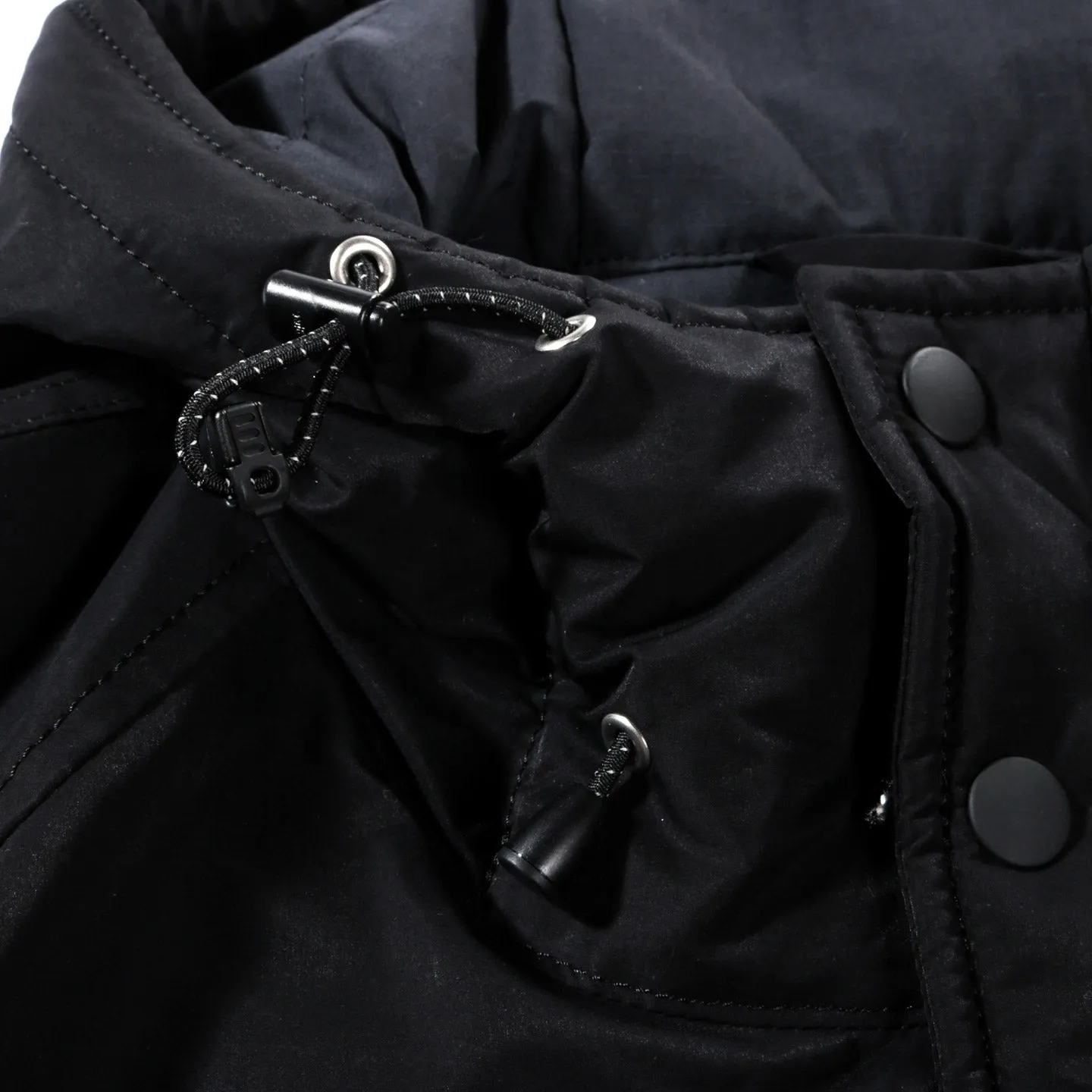 Black COMME DES GARCONS HOMME C010 Down Parka