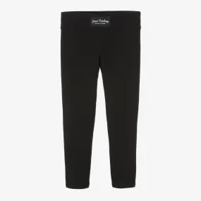 Black Cotton Leggings for Girls