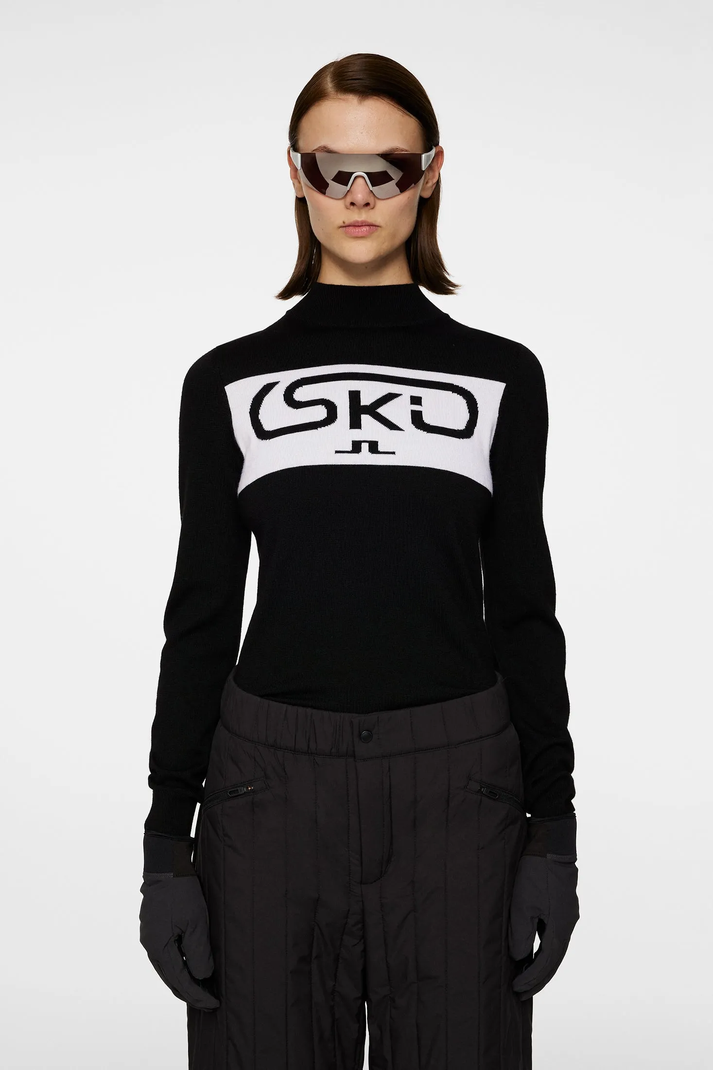 Black Knitted Kelby Sweater