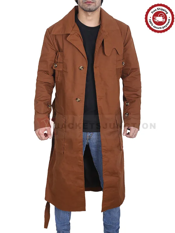 Blade Runner 1982 Rick Deckard Trench Coat