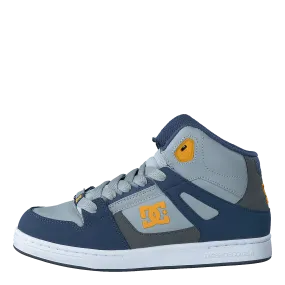 Blue Grey Blue Glow in The Dark DC Shoes Rebound SE