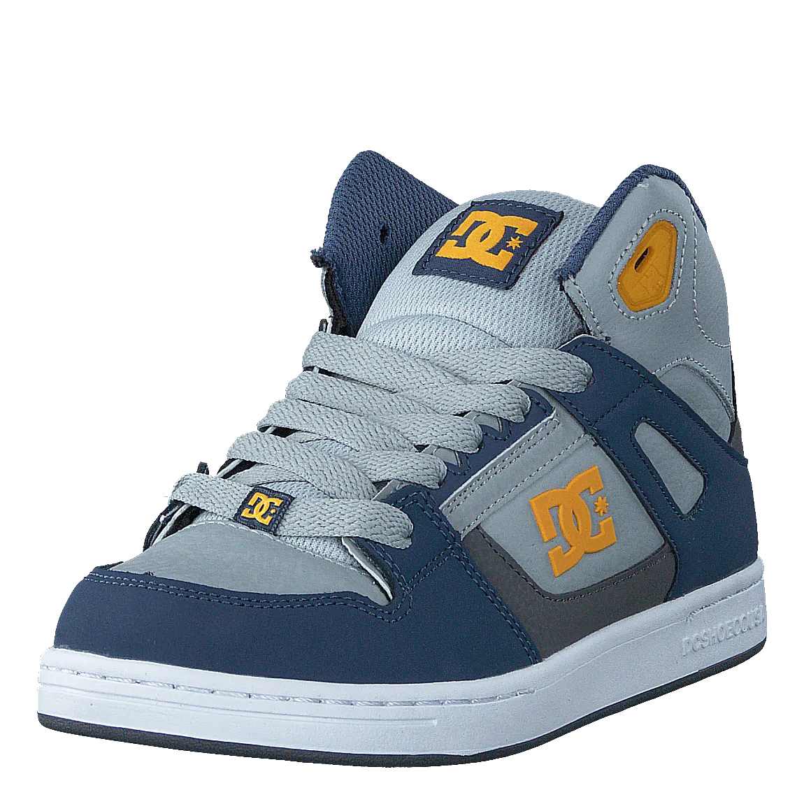 Blue Grey Blue Glow in The Dark DC Shoes Rebound SE