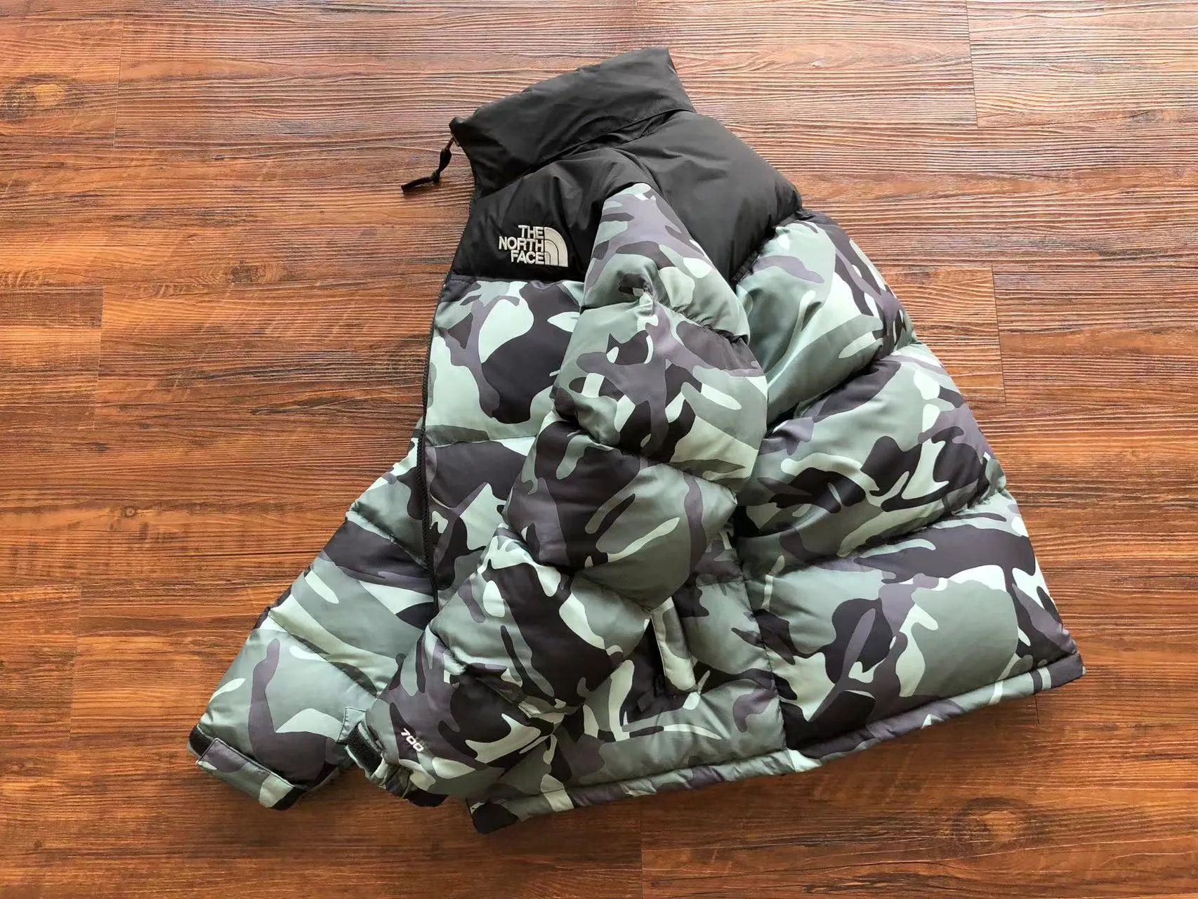 Camo Puffer Jacket