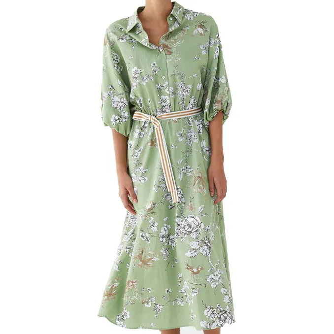 CATENA DRESS Jouy Mint - Women's Fashion