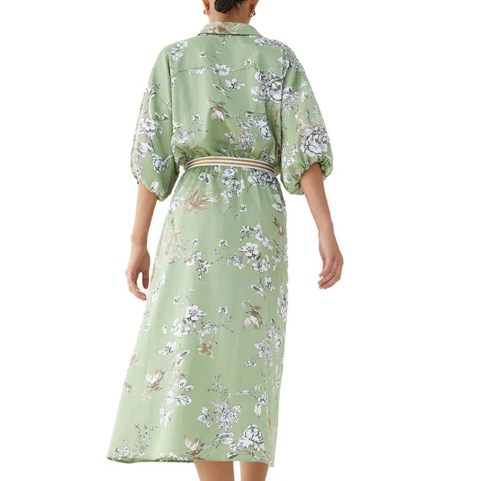 CATENA DRESS Jouy Mint - Women's Fashion