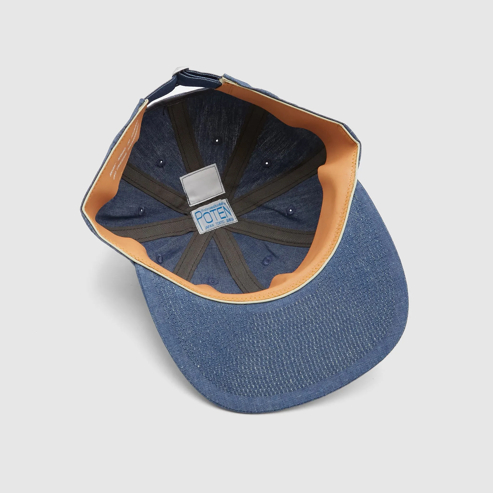 Chambray Baseball Cap - Poten