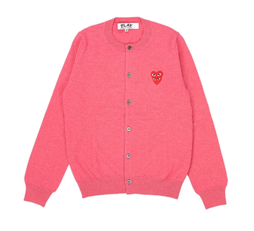 Comme des Garcons Street Style Cotton Logo Cardigans