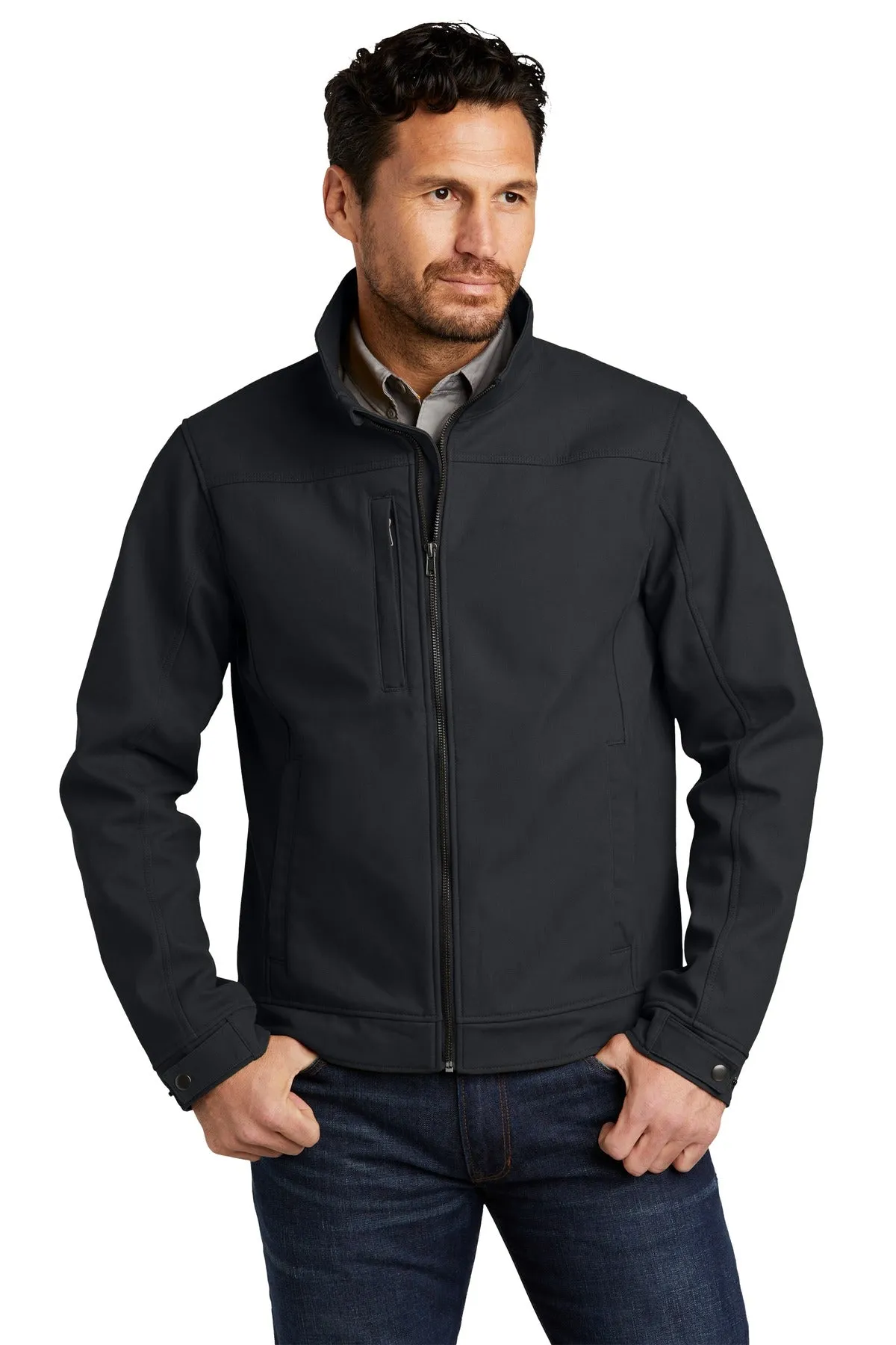 CornerStone Duck Bonded Soft Shell Jacket with Custom Embroidery - CSJ60