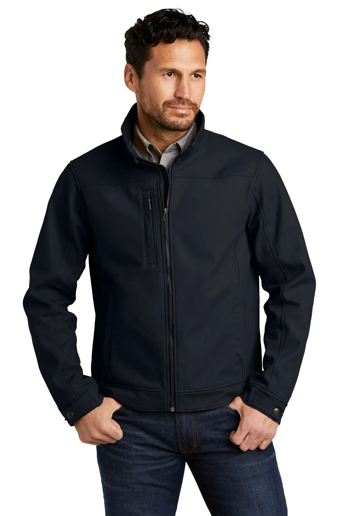 CornerStone Duck Bonded Soft Shell Jacket with Custom Embroidery - CSJ60