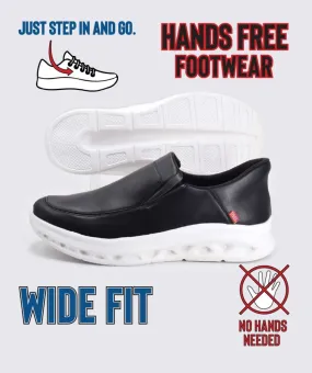 Black Hands-Free Big Men's Shoes CARLISLE 2