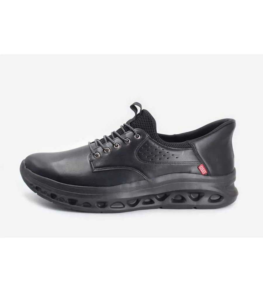 Black Hands-Free Big Men's Shoes DARTFORD 2