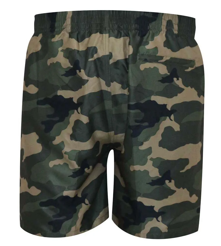 Men's Camouflage Printed Swim Shorts Named KODY by D555