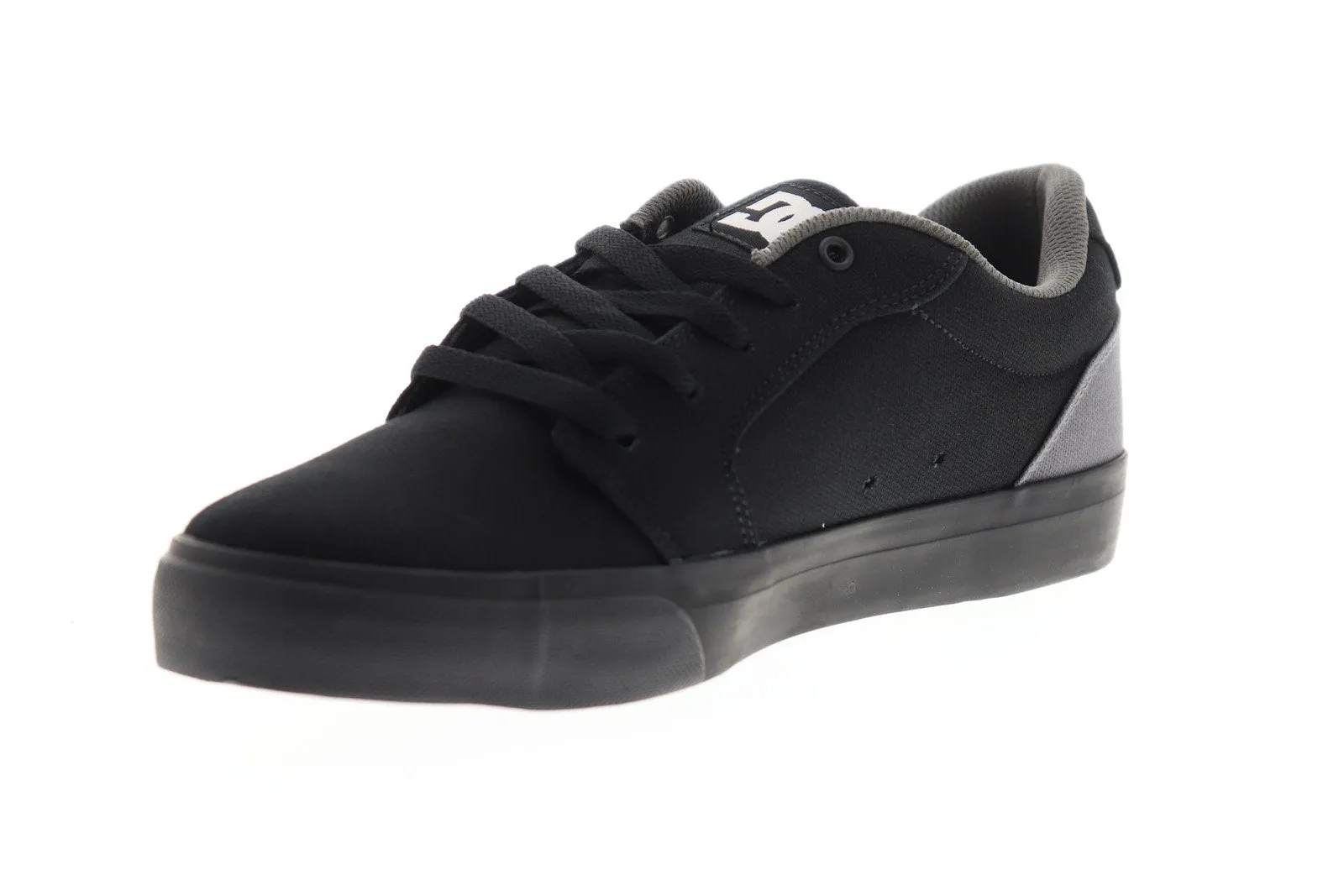 DC Anvil TX 320040 Men's Black Canvas Skate Shoes