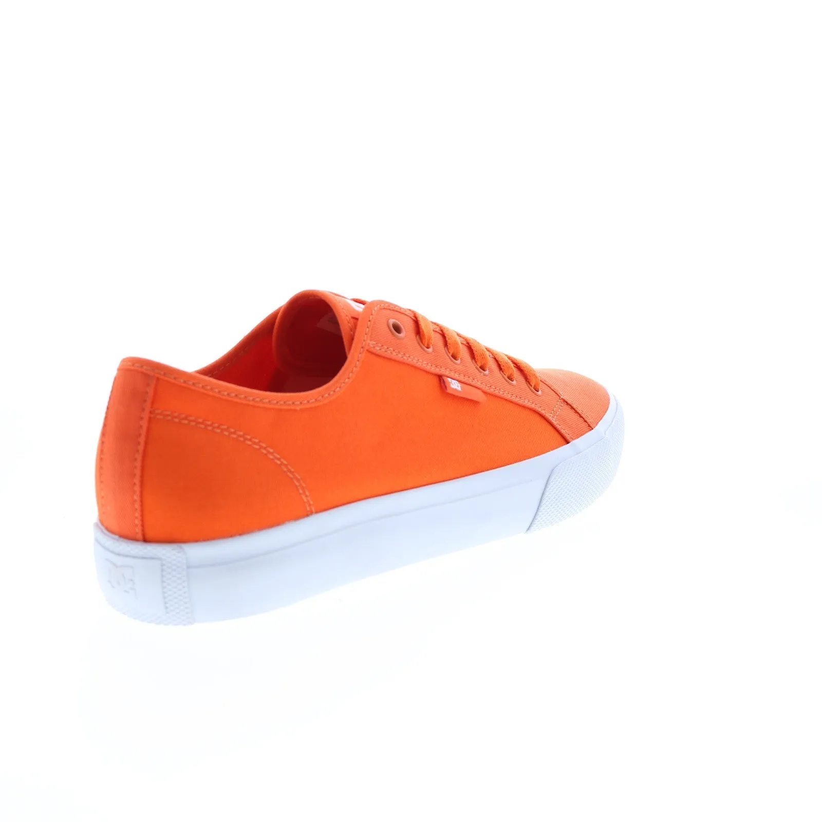 DC Men's Orange Canvas Skate Sneakers ADYS300678-HTO