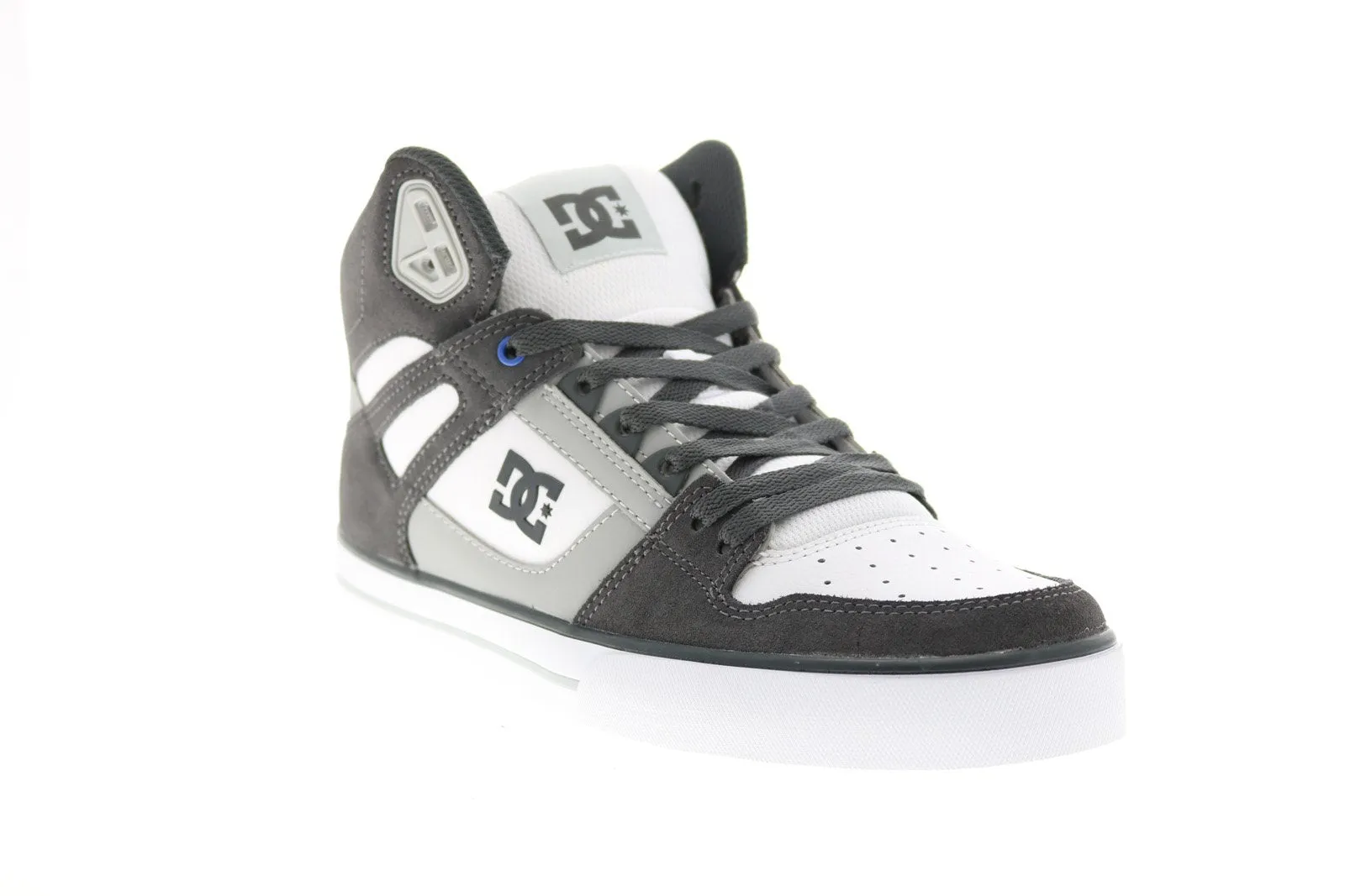 DC Pure High-Top WC Men's Gray Skate Sneakers ADYS400043-XSWB