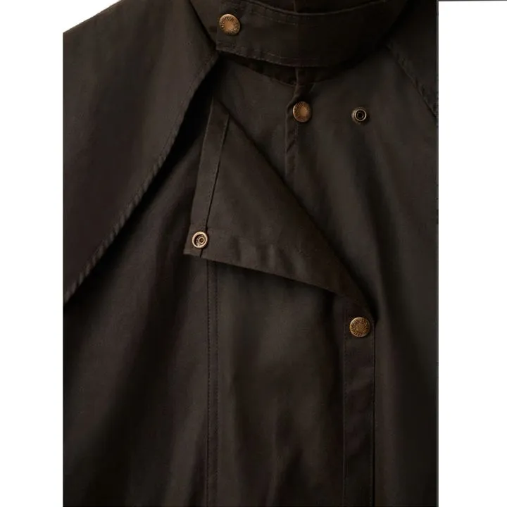 Brown Drizabone Ranger Short Coat Oilskin