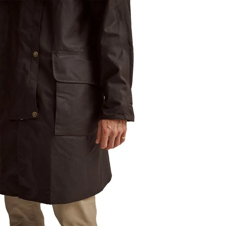 Brown Drizabone Ranger Short Coat Oilskin