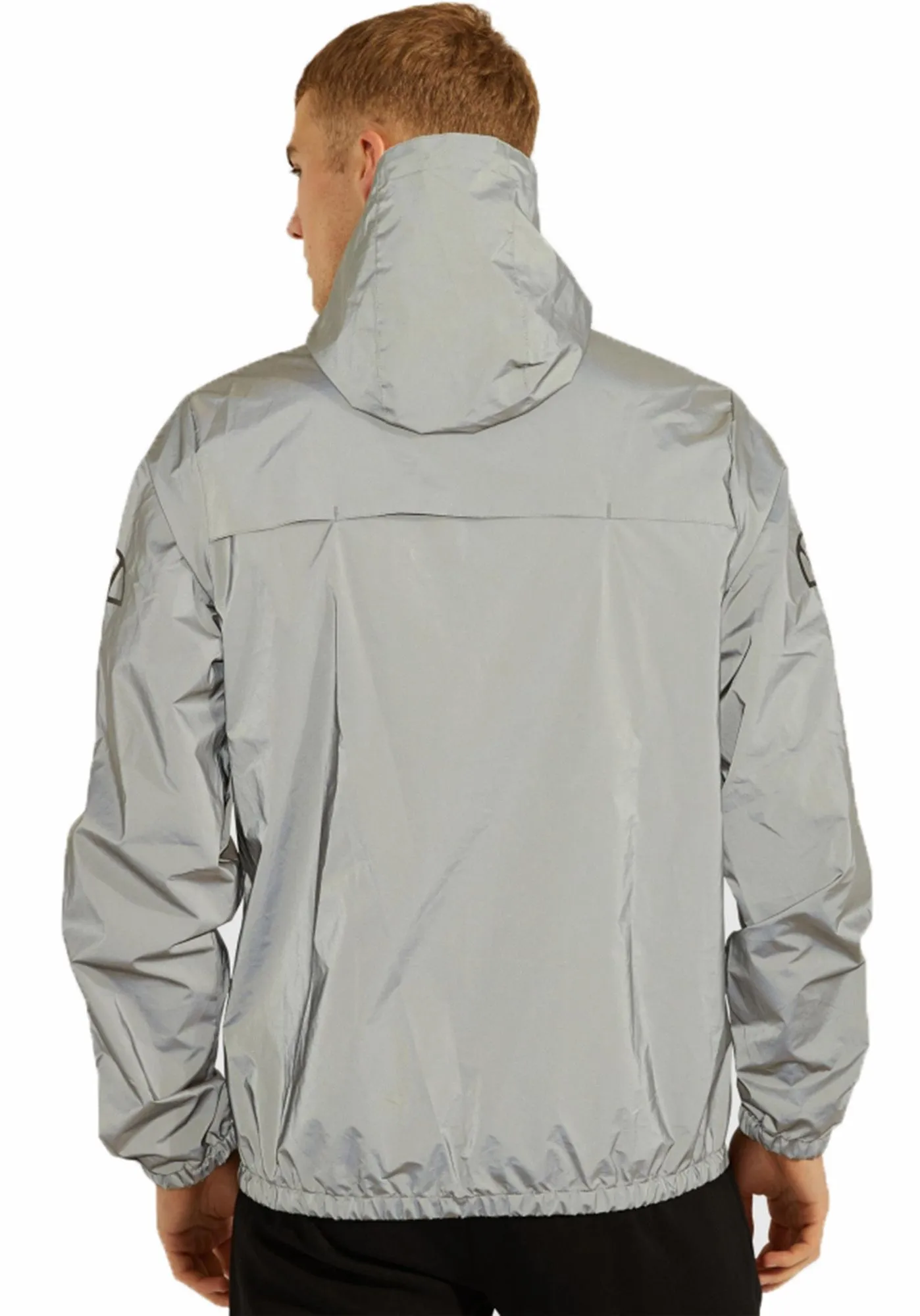 Ellesse Mens Reflective Hooded Cagoule Jacket