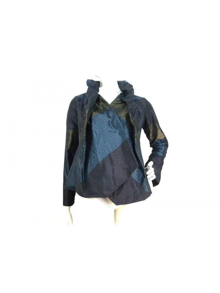 Etro Women's ruffle jacket with an open design