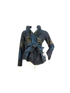 Etro Women's ruffle jacket with an open design