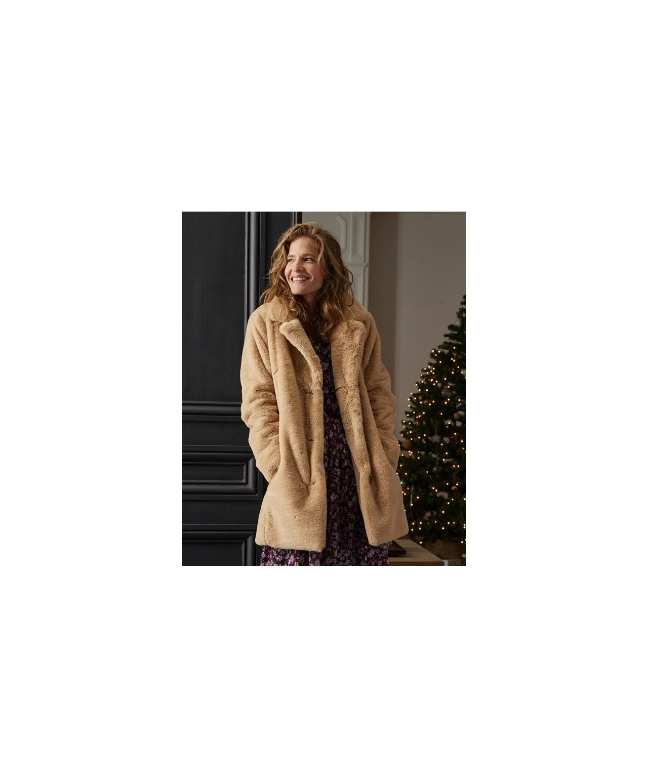 Faux Fur Coat