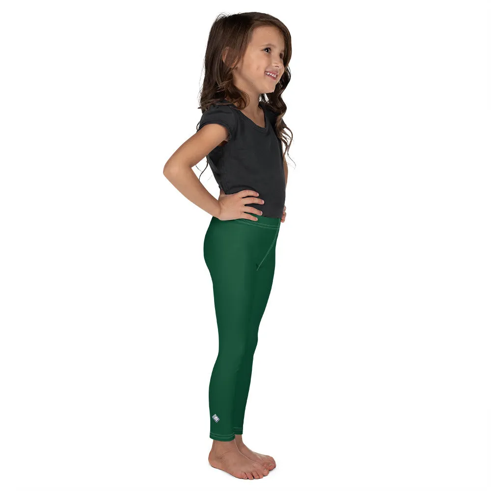 Girls' Active Leggings - Playful Sherwood Forest Style