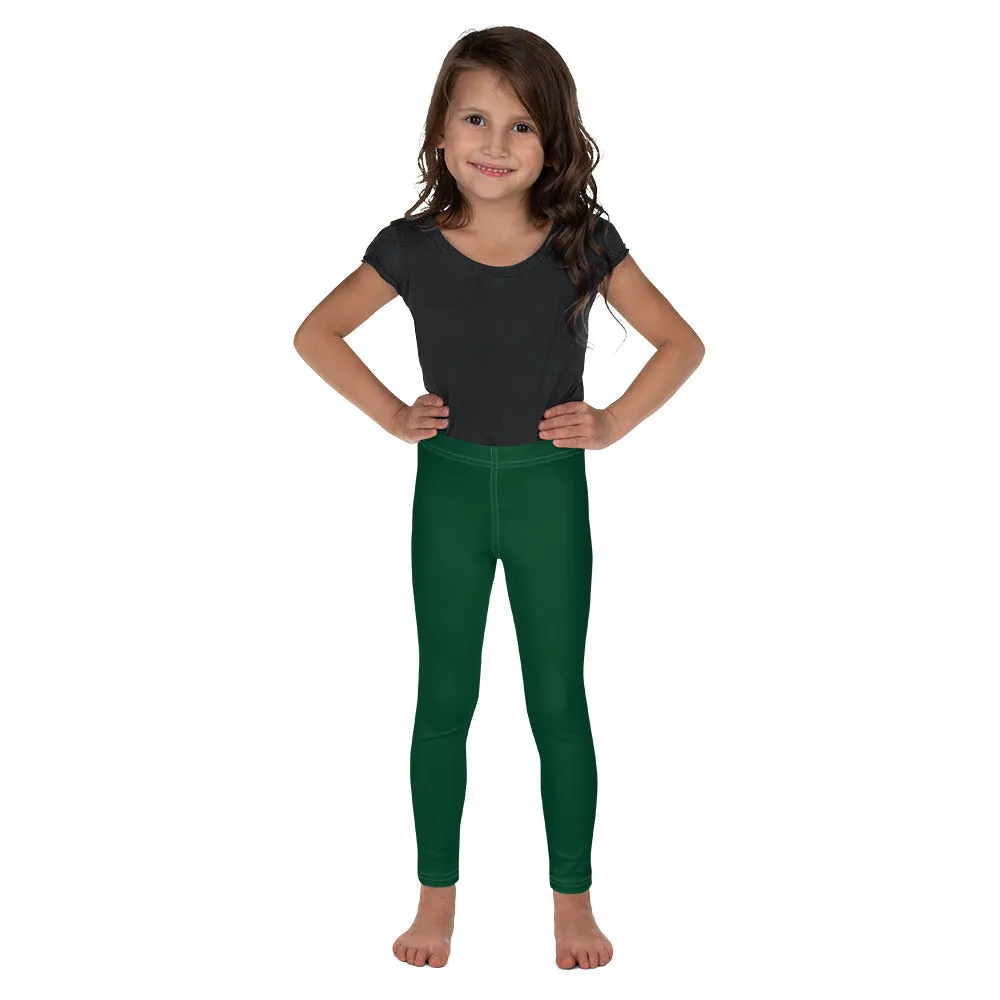 Girls' Active Leggings - Playful Sherwood Forest Style