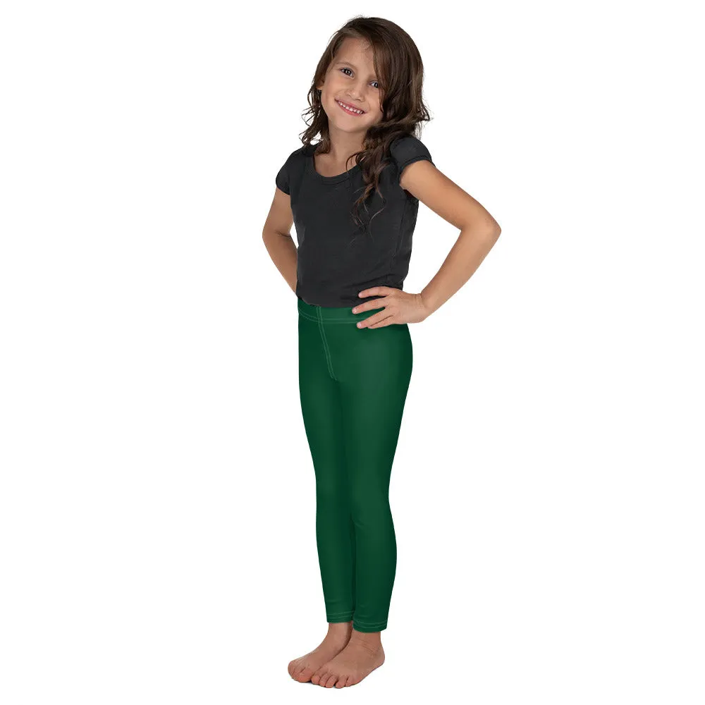 Girls' Active Leggings - Playful Sherwood Forest Style