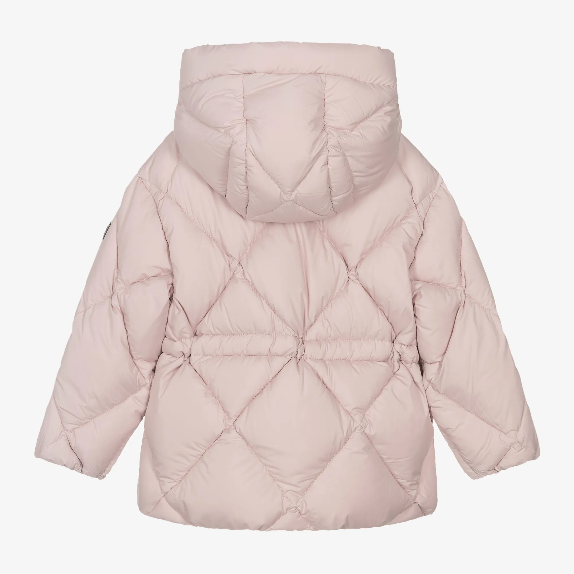 Girls Pink Down Puffer Jacket