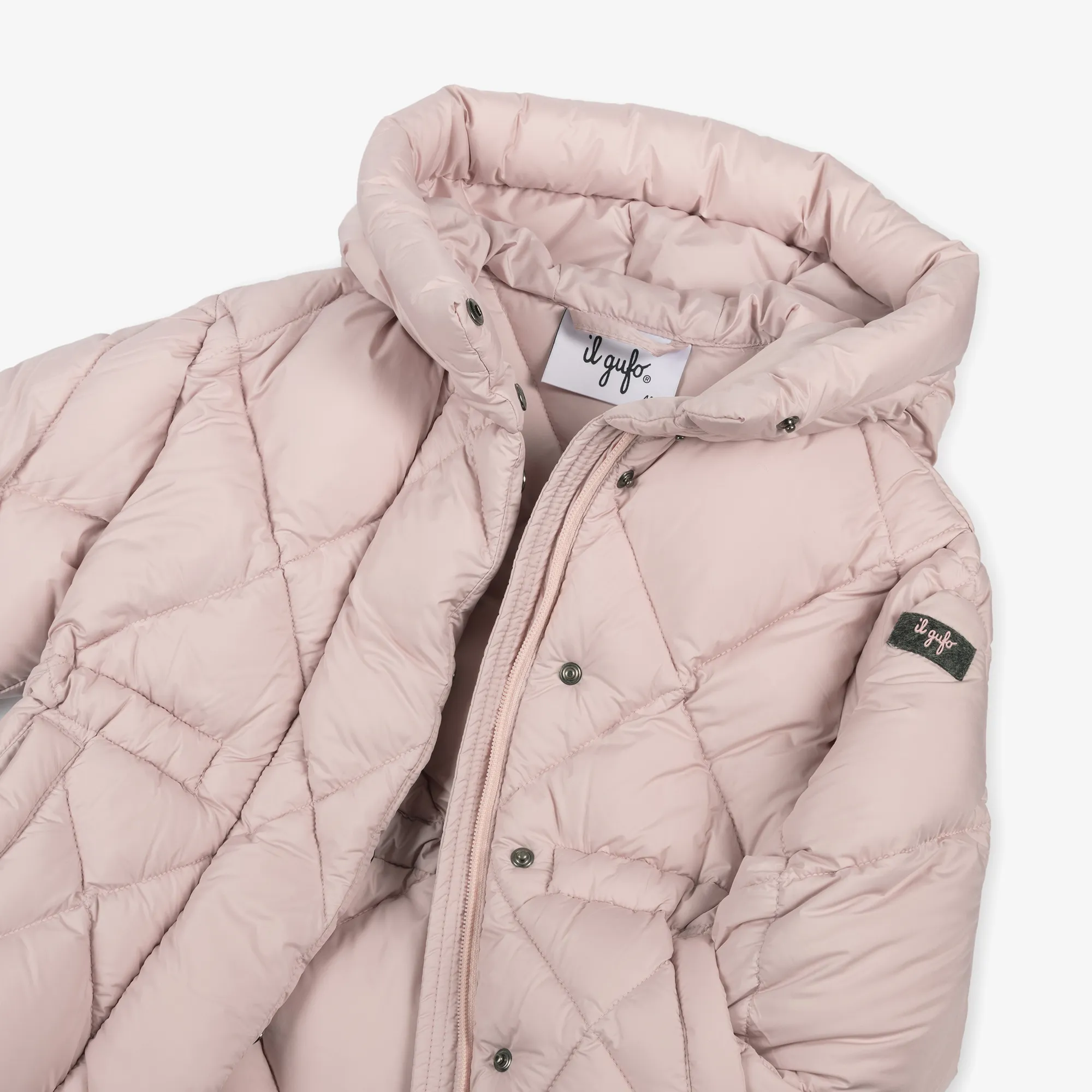 Girls Pink Down Puffer Jacket