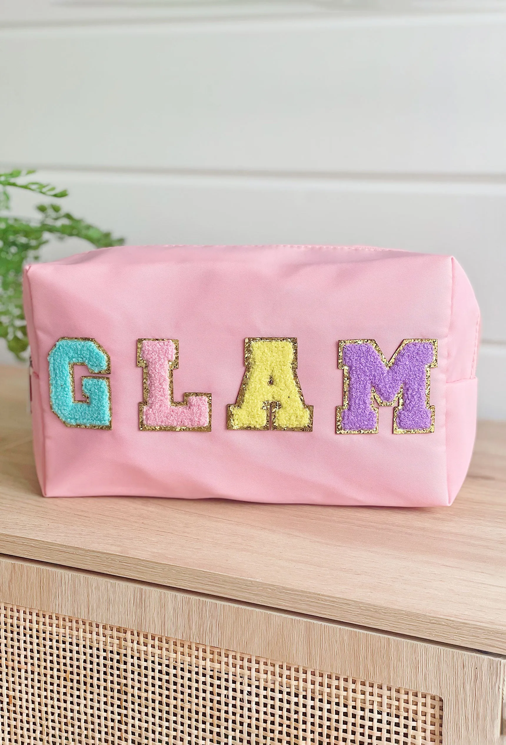 Pink Glam Makeup Bag