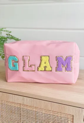 Pink Glam Makeup Bag