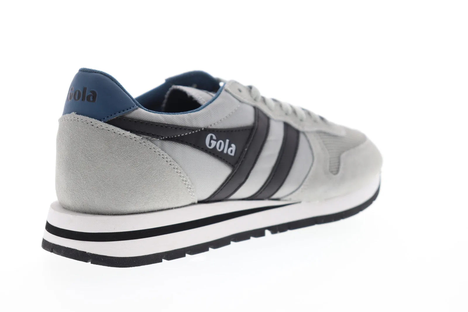 Gola Daytona CMA592 Gray Mesh Lifestyle Sneakers Shoes Mens Lace Up