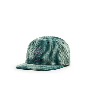 Green Brain Dead Bleach Cord Logo Head 5-Panel Cap