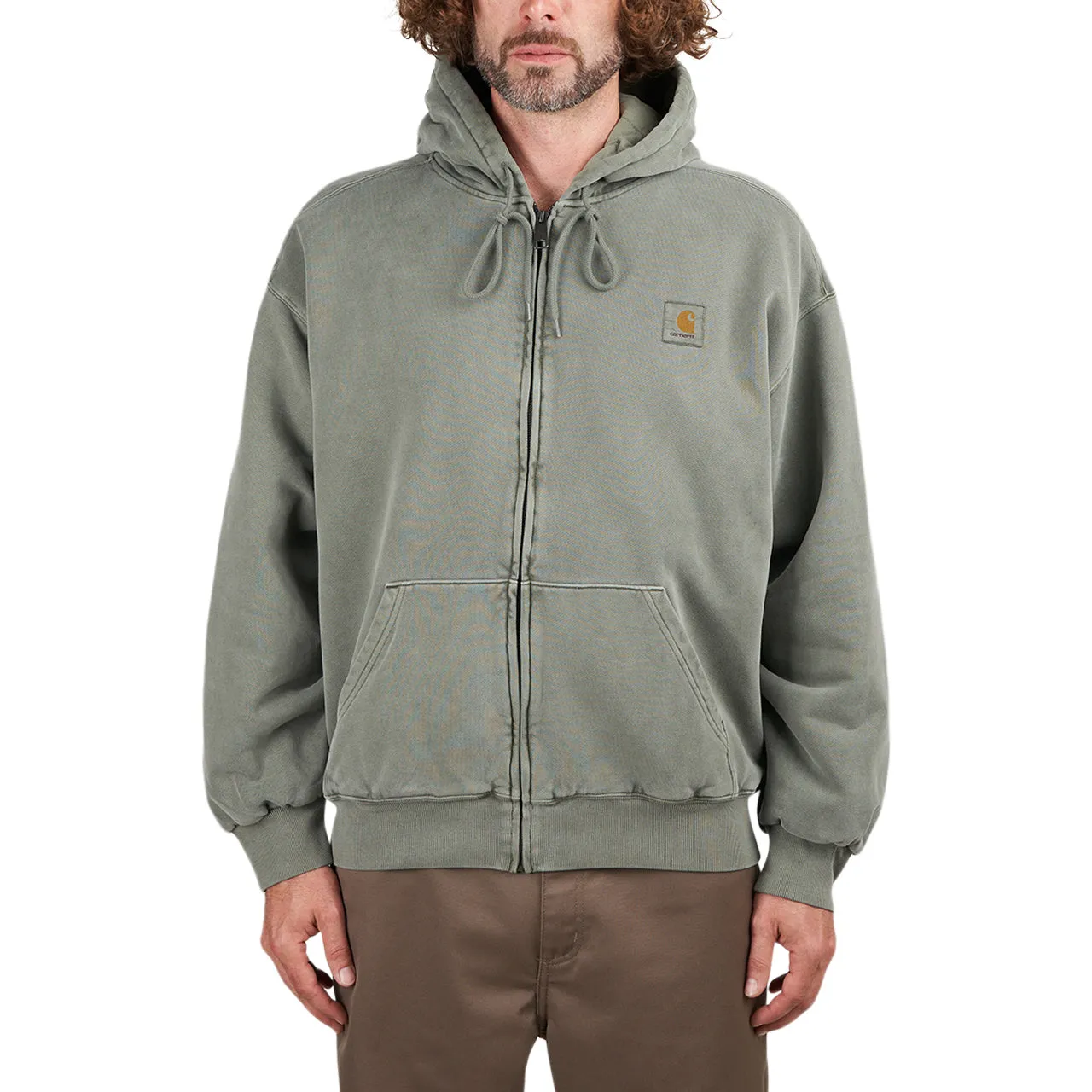 Green Carhartt WIP Hooded Vista Jacket